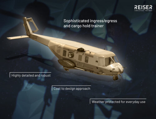 Sophisticated NH90 Rear Cabin Trainer – Sustainability is Key